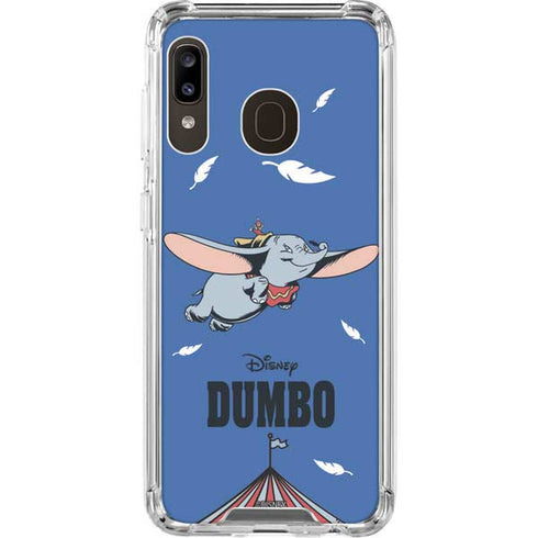Disney Dumbo Classic Flying Elephant Galaxy A30 Clear Case
