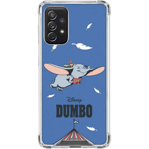 Disney Dumbo Classic Flying Elephant Galaxy A72 5G Clear Case