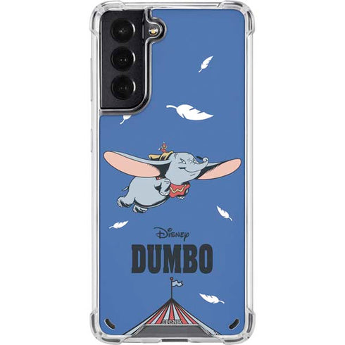 Disney Dumbo Classic Flying Elephant Galaxy S21 5G Clear Case