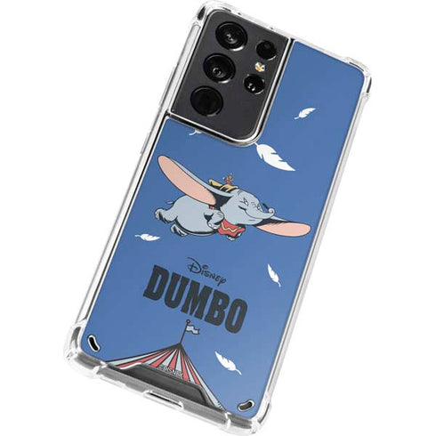 Disney Dumbo Classic Flying Elephant Galaxy S21 Ultra 5G Clear Case