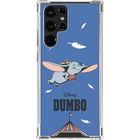 Disney Dumbo Classic Flying Elephant Galaxy S22 Ultra Clear Case