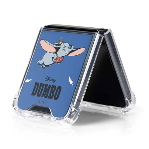 Disney Dumbo Classic Flying Elephant Galaxy Z Flip5 5G Clear Case