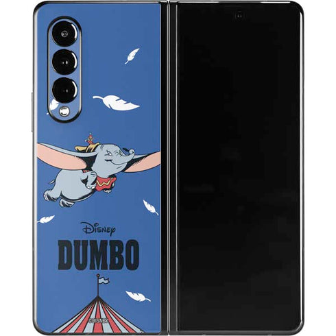 Disney Dumbo Classic Flying Elephant Galaxy Z Fold3 5G Skin