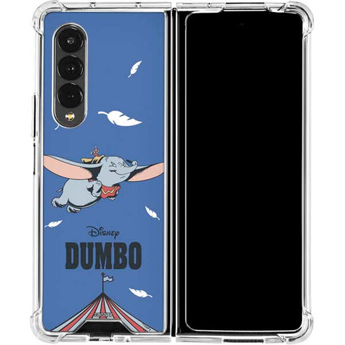 Disney Dumbo Classic Flying Elephant Galaxy Z Fold4 5G Clear Case