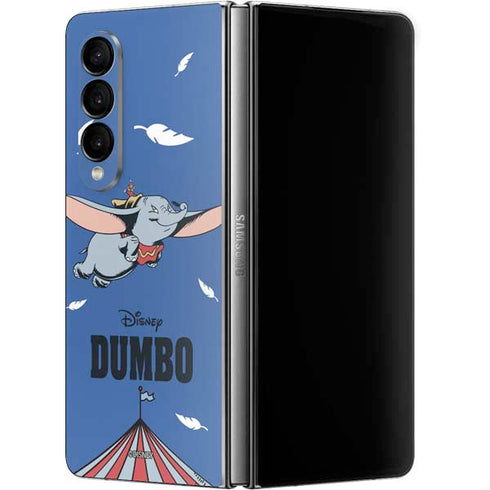 Disney Dumbo Classic Flying Elephant Galaxy Z Fold4 5G Skin
