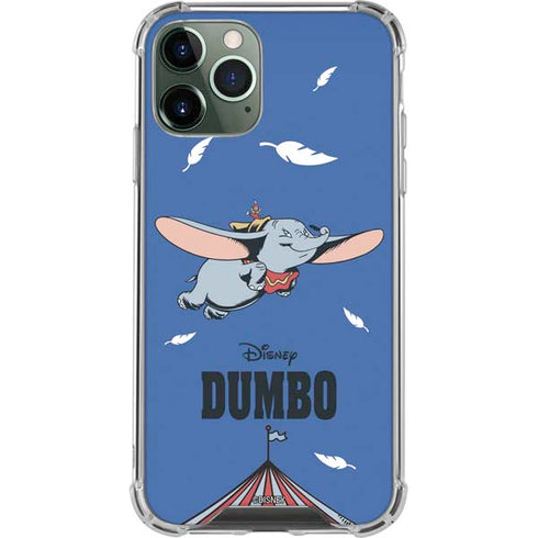 Disney Dumbo Classic Flying Elephant iPhone 12 Pro Max Clear Case