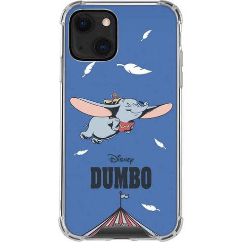 Disney Dumbo Classic Flying Elephant iPhone 13 Mini Clear Case