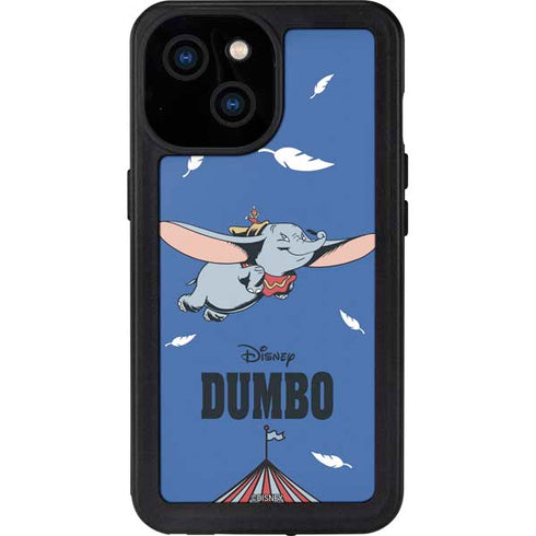 Disney Dumbo Classic Flying Elephant iPhone 13 Mini Waterproof Case