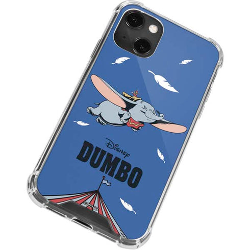 Disney Dumbo Classic Flying Elephant iPhone 14 Plus Clear Case
