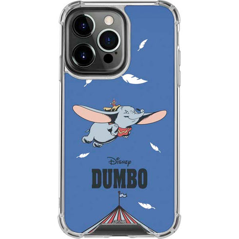 Disney Dumbo Classic Flying Elephant iPhone 14 Pro Clear Case