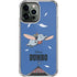 Disney Dumbo Classic Flying Elephant iPhone 14 Pro Max Clear Case