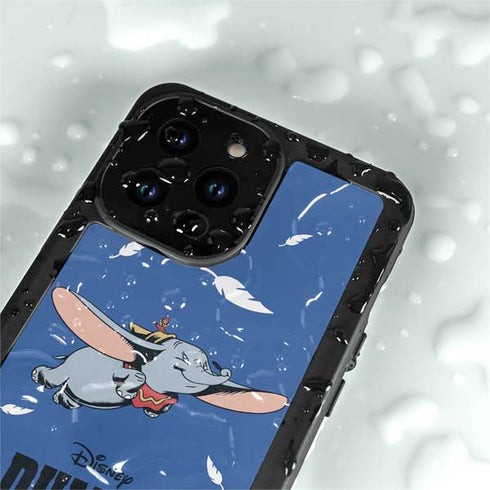 Disney Dumbo Classic Flying Elephant iPhone 14 Pro Max Waterproof Case