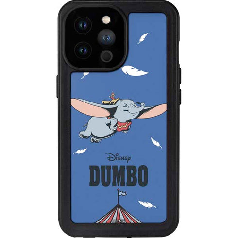 Disney Dumbo Classic Flying Elephant iPhone 14 Pro Max Waterproof Case