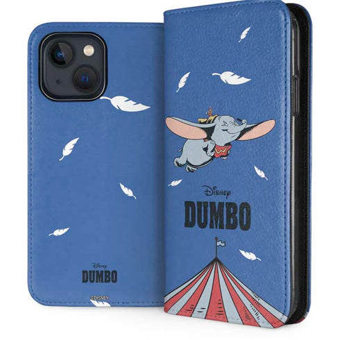 Disney Dumbo Classic Flying Elephant iPhone 15 Plus Folio Case