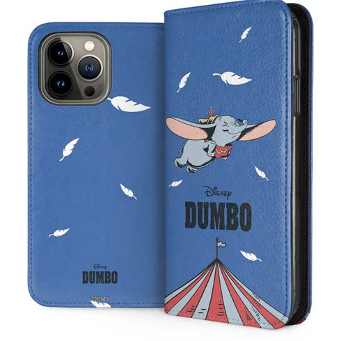 Disney Dumbo Classic Flying Elephant iPhone 15 Pro Max Folio Case