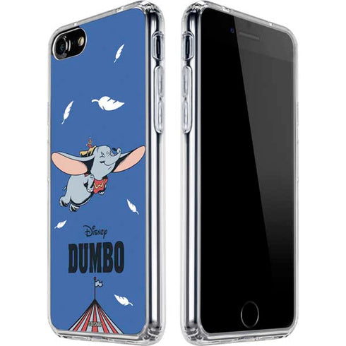 Disney Dumbo Classic Flying Elephant iPhone SE (2nd & 3rd Gen) Clear Case