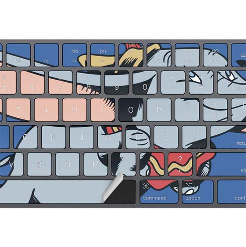 Disney Dumbo Classic Flying Elephant Magic Keyboard with Numeric Keypad Skin