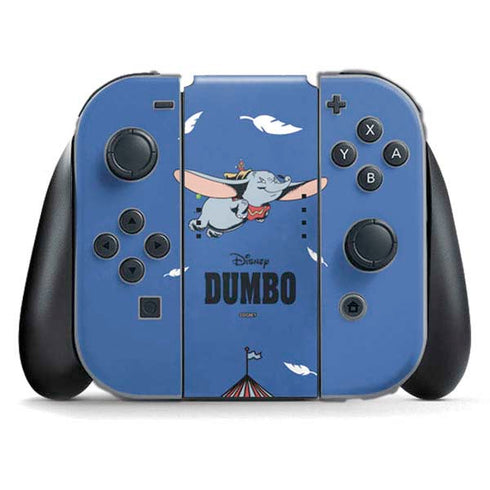 Disney Dumbo Classic Flying Elephant Nintendo Switch (2017-2021) Joy-Con Controller Skin