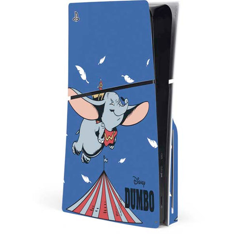 Disney Dumbo Classic Flying Elephant PS5 Slim Disk Console Skin