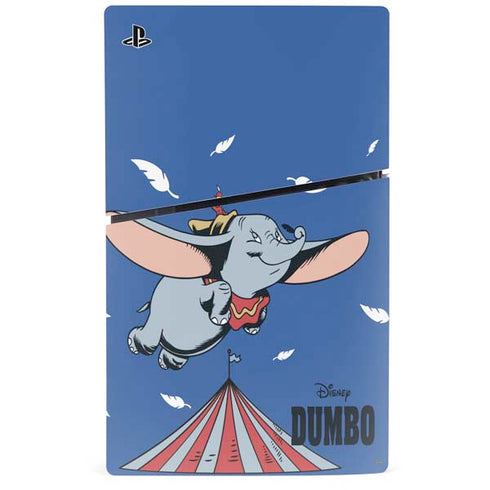 Disney Dumbo Classic Flying Elephant PS5 Slim Digital Edition Console Skin