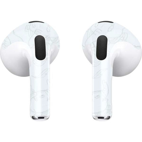 Disney Dumbo Classic sketched portrait Apple AirPods (3rd Gen 2021) Skin