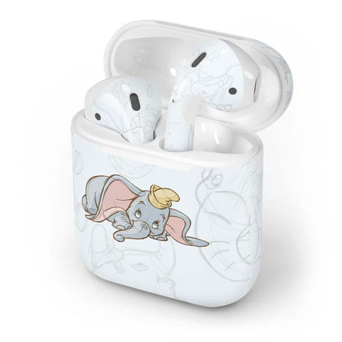 Disney Dumbo Classic sketched portrait Apple AirPods Skin