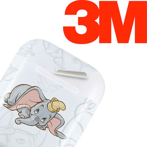 Disney Dumbo Classic sketched portrait Apple AirPods Skin