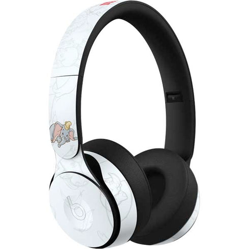 Disney Dumbo Classic sketched portrait Beats Solo Pro Skin