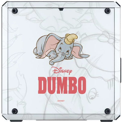 Disney Dumbo Classic sketched portrait Cooler Master MasterBox Q300L Mini Tower Skin