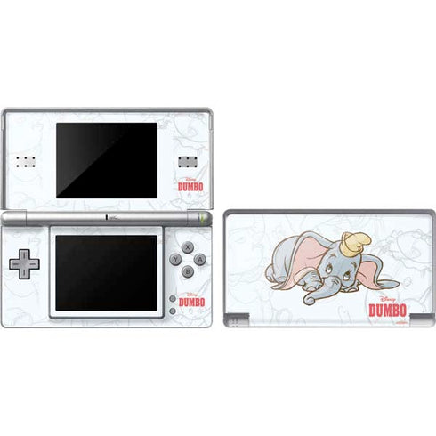 Disney Dumbo Classic sketched portrait DS Lite Skin