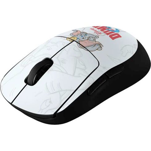 Disney Dumbo Classic sketched portrait G Pro Wireless Gaming Mouse Skin
