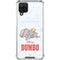 Disney Dumbo Classic sketched portrait Galaxy A12 Clear Case
