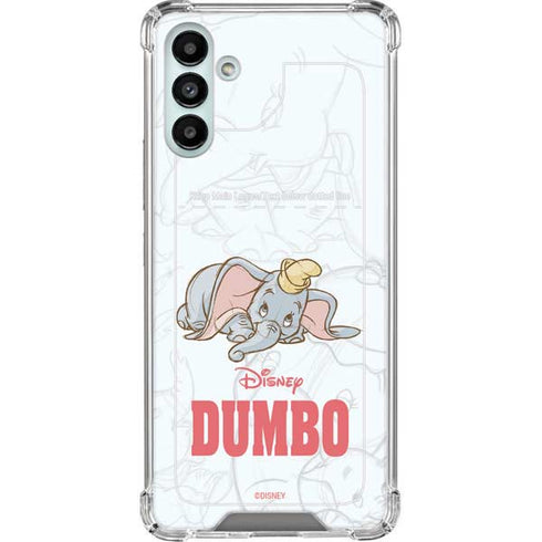 Disney Dumbo Classic sketched portrait Galaxy A13 5G Clear Case