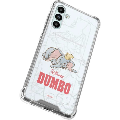 Disney Dumbo Classic sketched portrait Galaxy A13 5G Clear Case
