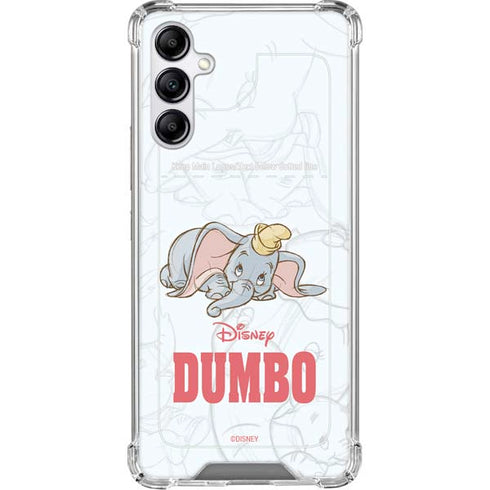 Disney Dumbo Classic sketched portrait Galaxy A15 5G Clear Case