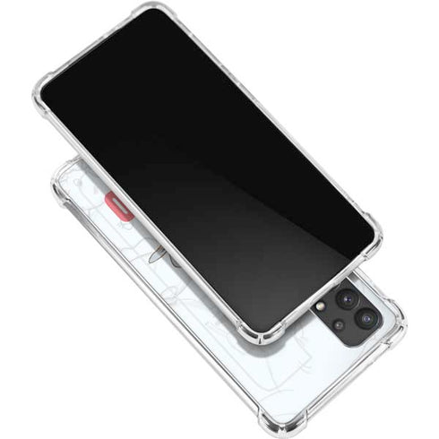 Disney Dumbo Classic sketched portrait Galaxy A32 5G Clear Case
