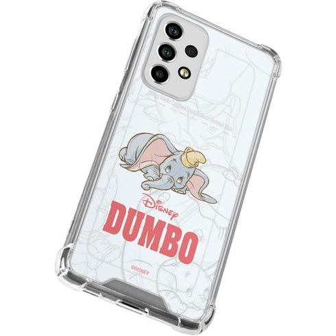 Disney Dumbo Classic sketched portrait Galaxy A53 5G Clear Case