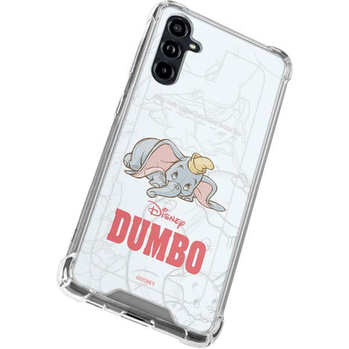 Disney Dumbo Classic sketched portrait Galaxy A54 5G Clear Case