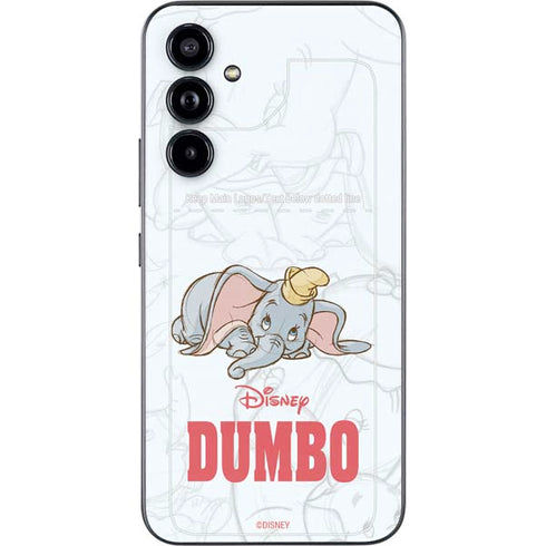 Disney Dumbo Classic sketched portrait Galaxy A54 5G Skin