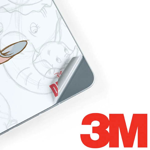 Disney Dumbo Classic sketched portrait Galaxy Book 12in Skin