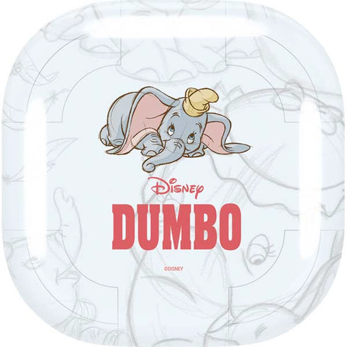 Disney Dumbo Classic sketched portrait Galaxy Buds Live Skin