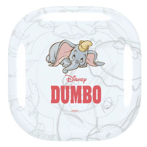 Disney Dumbo Classic sketched portrait Galaxy Buds Live Skin