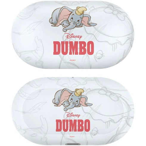 Disney Dumbo Classic sketched portrait Galaxy Buds Plus Skin
