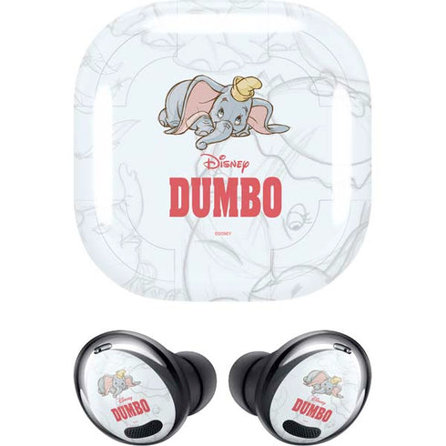 Disney Dumbo Classic sketched portrait Galaxy Buds Pro Skin