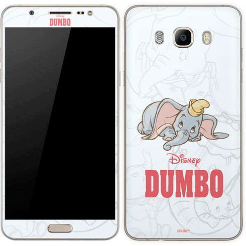 Disney Dumbo Classic sketched portrait Galaxy J7 Skin