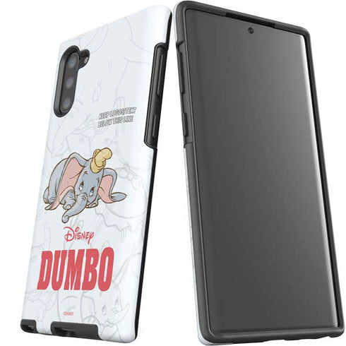Disney Dumbo Classic sketched portrait Galaxy Note 10 Pro Case