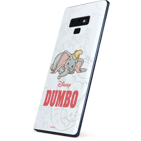 Disney Dumbo Classic sketched portrait Galaxy Note 9 Skin