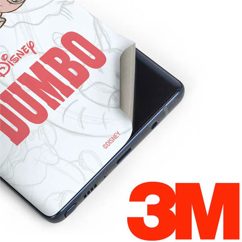 Disney Dumbo Classic sketched portrait Galaxy Note 9 Skin