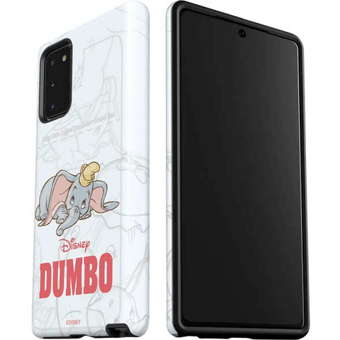 Disney Dumbo Classic sketched portrait Galaxy Note20 5G Pro Case