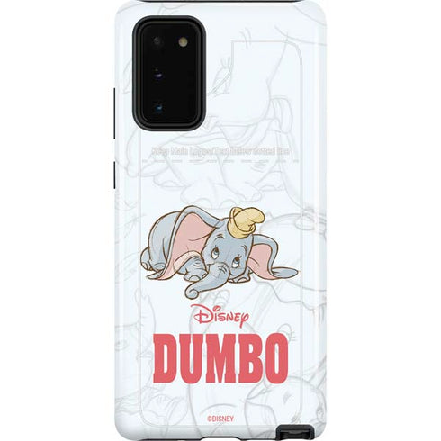 Disney Dumbo Classic sketched portrait Galaxy Note20 5G Pro Case